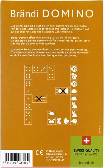 Immagine prodotto Brändi Domino (Tedesco, Francese, Inglese)