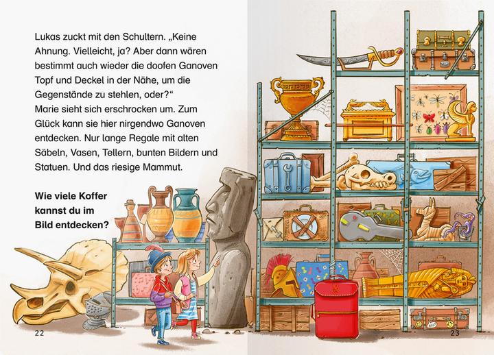 Productafbeelding Ravensburger Die Jagd nach dem magischen Detektivkoffer, Band 5: Goldraub im Museum (Duits, Cally Stronk, Patrick Fix, 2022)