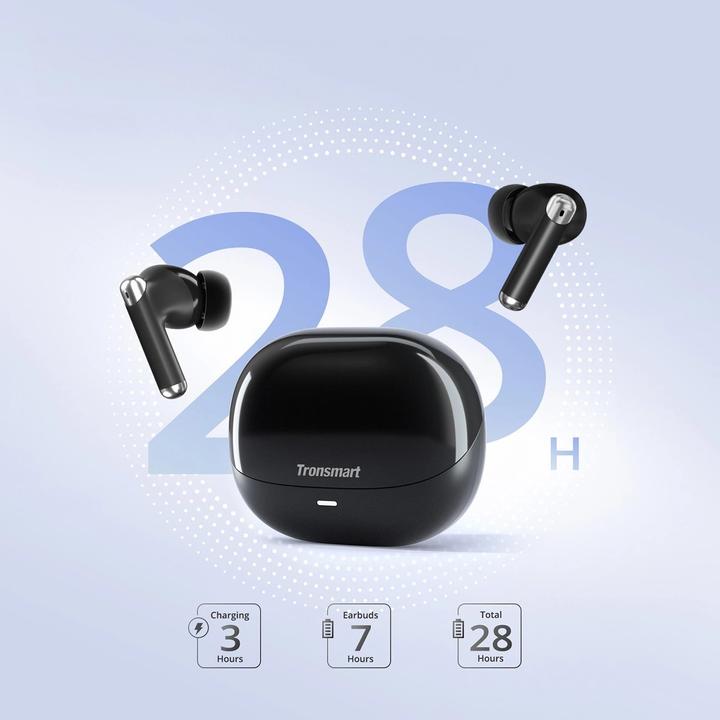 Immagine prodotto Tronsmart Cuffie TWS Sounfii R4 (nero) (28 h, Senza fili)