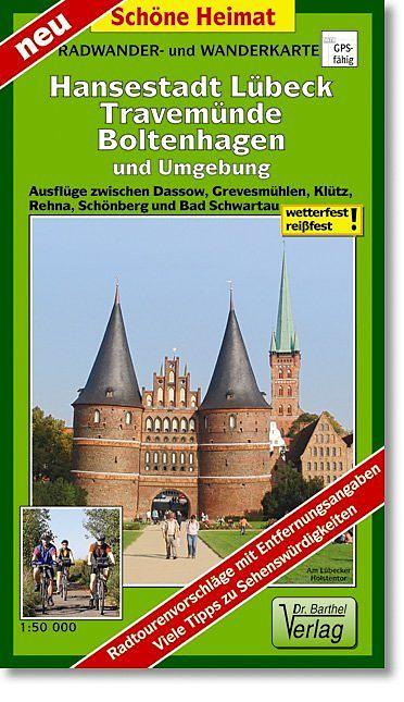 Produktbild Hansestadt Lübeck, Travemünde, Boltenhagen und Umgebung Radwander- und Wanderkarte 1 : 50 000 50000