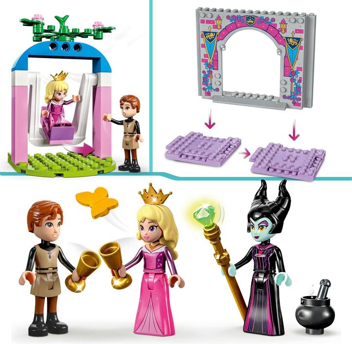 Actual product image LEGO Aurora's Castle (43211, LEGO Disney)