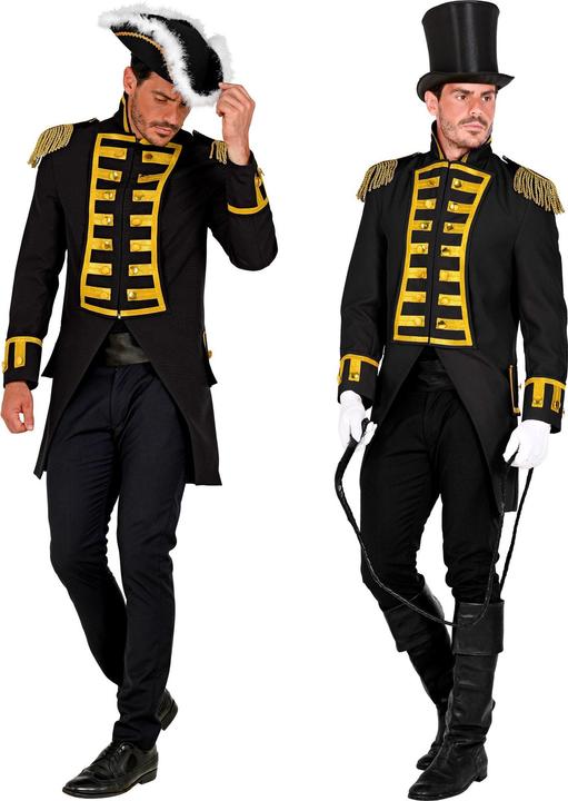 Produktbild Widmann Schwarze Gardeuniform / Paradefrack für Herren (XXL)