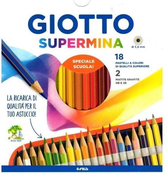Image du produit Giotto FILA Supermina 18Pcs (Multi, 18 x)