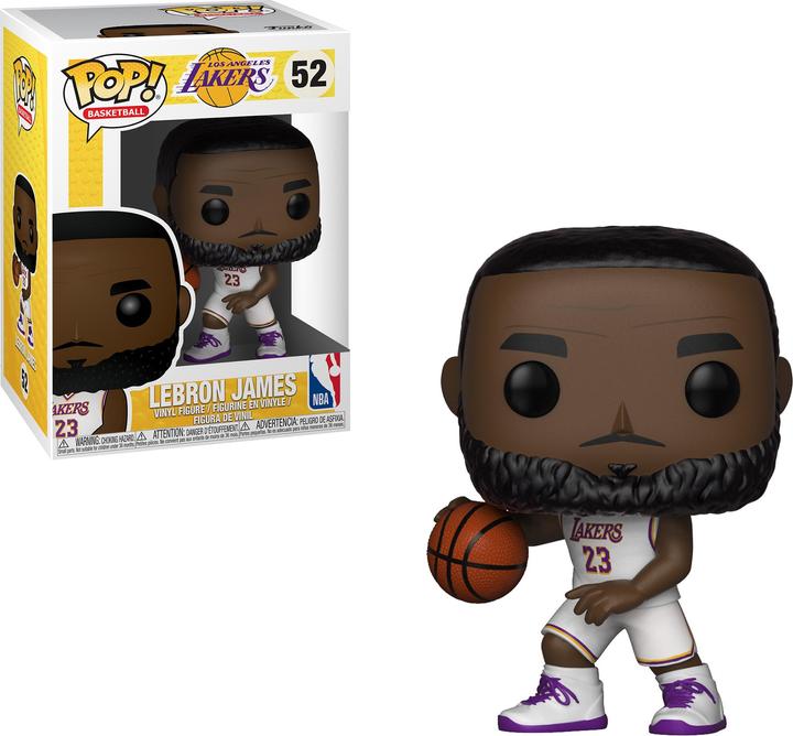 Produktbild Funko POP! - NBA: LeBron James White Uniform (Lakers)