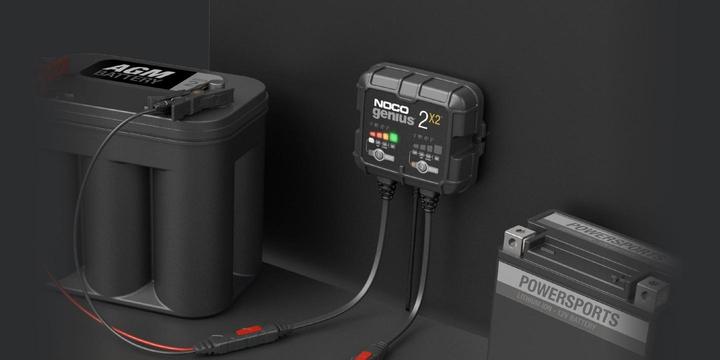 Actual product image Noco Genius2X2 (12V, 6V, 4 A)