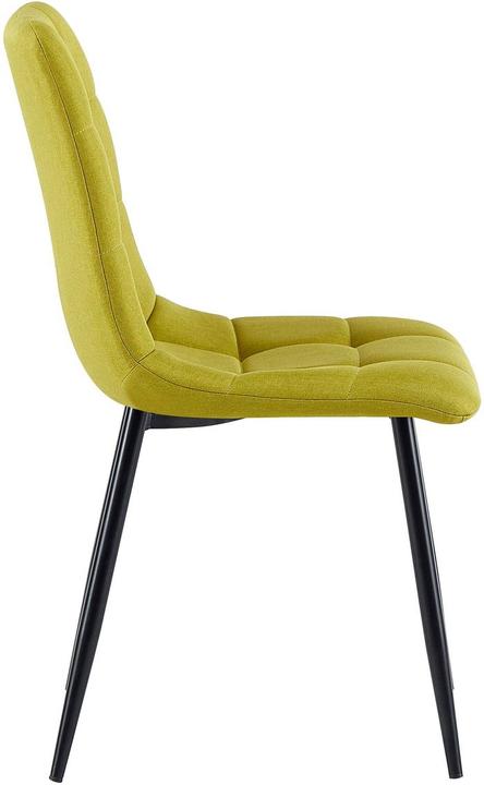 Image du produit Swisshandel24 Set de 4 chaises Antibes Tissu