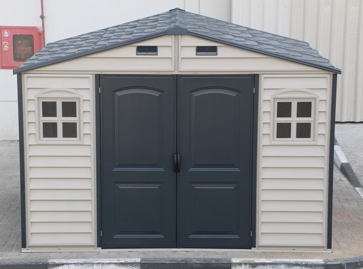Produktbild Duramax Kunststoff Gerätehaus 324x247 Gartenhaus