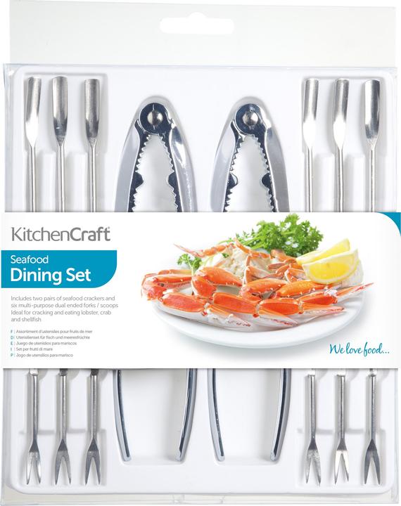 Image du produit Kitchen Craft Set de fruits de mer (8 pièce(s), Fourche)