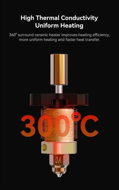 Produktbild Creality Heizelement Ender 3V3 KE Keramischer Heizblocksatz (Düse)