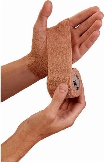 Actual product image Nexcare Athletic Wrap 5cmx2. beige (1 x)