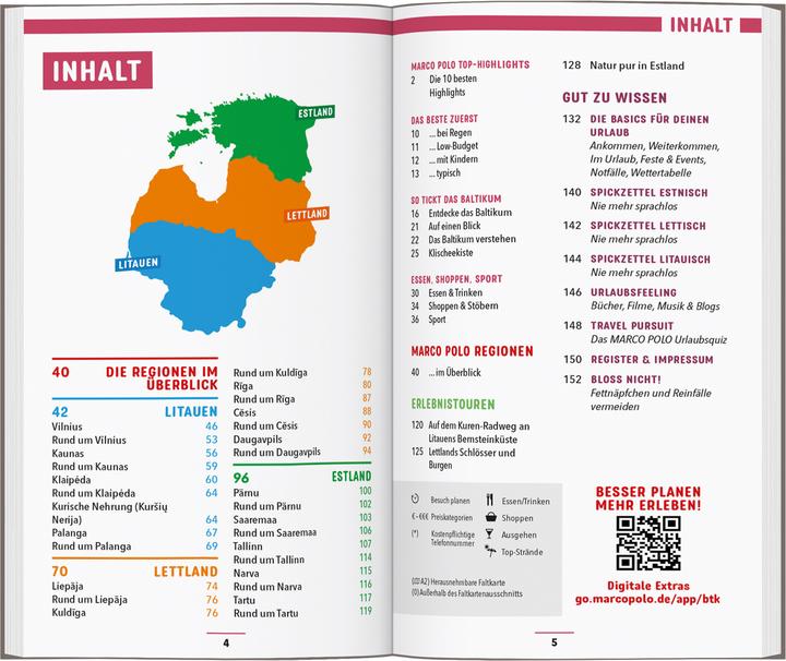 Produktbild Reiseführer Baltikum, Estland, Lettland, Litauen (Deutsch, Jan Pallokat, Mirko Kaupat, 2024)