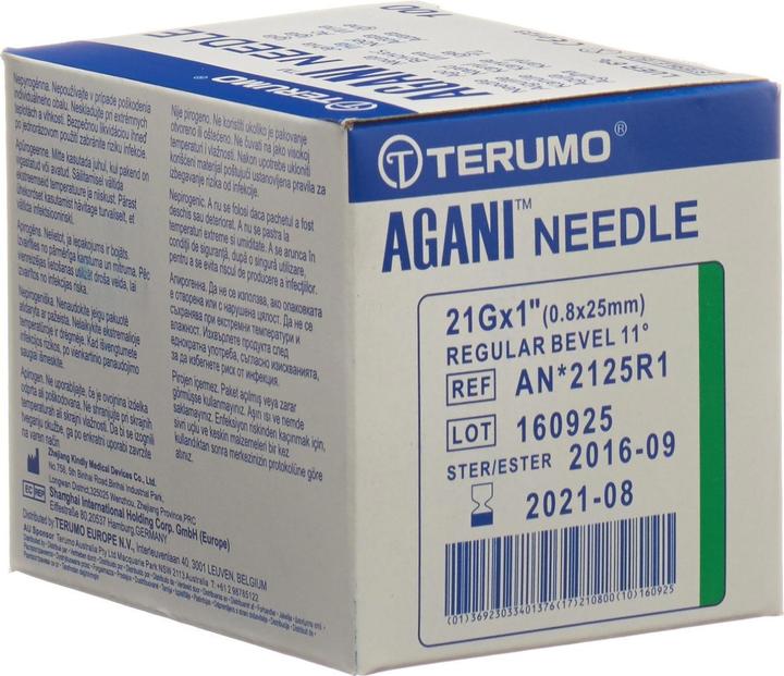 Immagine prodotto Terumo Aga monouso 21g 0,8x25mm grue 100