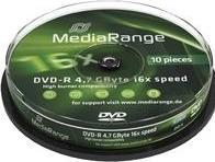 Produktbild MediaRange MR452 - DVD-R 16x, Cake10 (10 x)