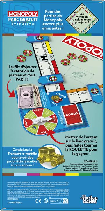 Produktbild Hasbro Monopoly Park kostenlos (Französisch)