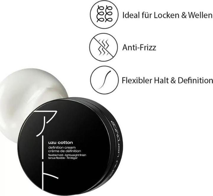 Image du produit Shu Uemura Crème de définition Uzu Cotton (Crème capillaire, 75 ml)