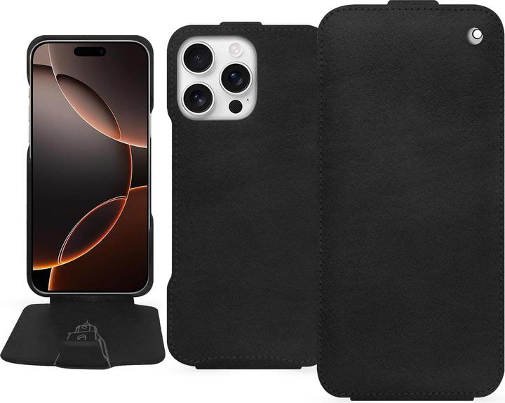 Image du produit Noreve Coque à rabat vertical en cuir (Apple iPhone 16 Pro)