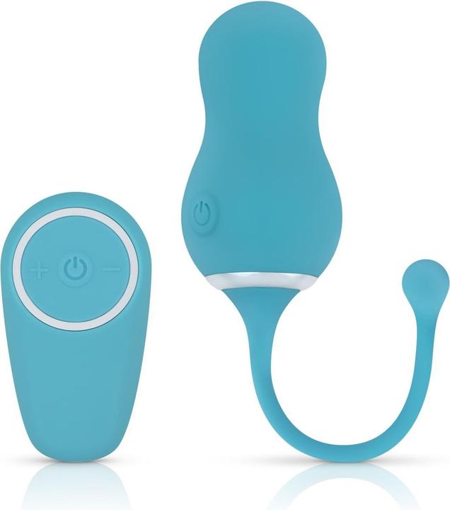 Produktbild Easytoys Elena Vibrationsei mit Fernbedienung Azul
