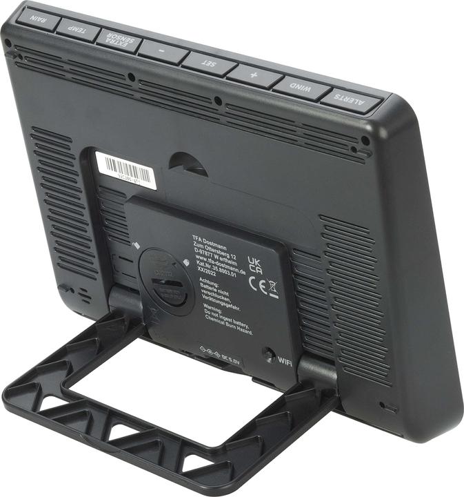 Actual product image TFA Radio weather station