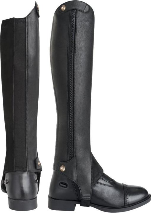 Tredstep mini-chaps aus leder mit seitlichem reissverschluss liberty (33, 44)