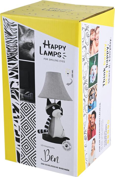 Produktbild Happy Lamps Ben der Waschbär (470 lm)