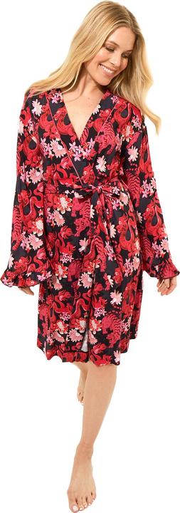 Actual product image Joe Browns Dragon Print Dramatic Sleeve Dressing Gown (42)