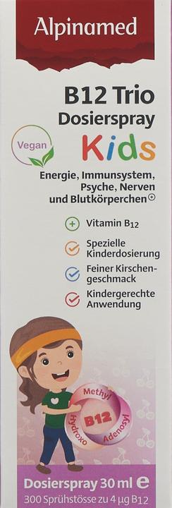 Actual product image Alpinamed B12 Trio Kids Dosage Spray (1 Piece, Spray, 100 g)
