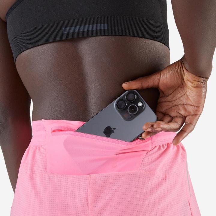 Actual product image Kiprun Laufshorts Trailrunning Damen leicht - Run 900 Light rosa (XL)