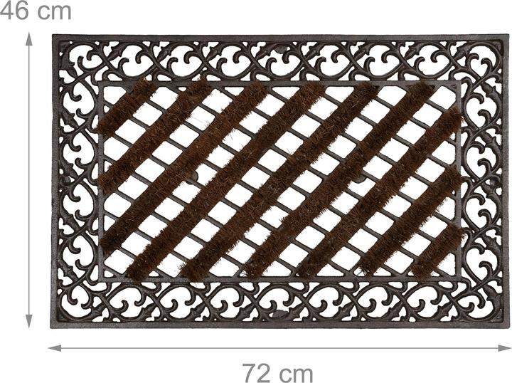 Actual product image Relaxdays Fussabtreter (72 x 46 x 4 cm)