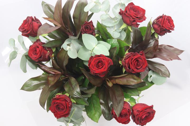 Bouquet de roses rouges