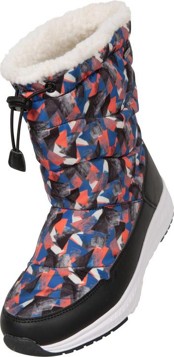 Actual product image Mountain Warehouse Childrens/Kids Glide Adaptive Printed Snow Boots (33)
