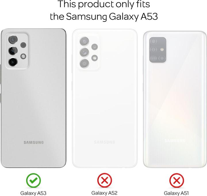 Produktbild Nalia Carbon-Look Silikon Hülle (Samsung Galaxy A53)