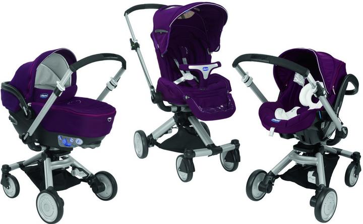 Actual product image Chicco I-Move Trio System Purple 2014