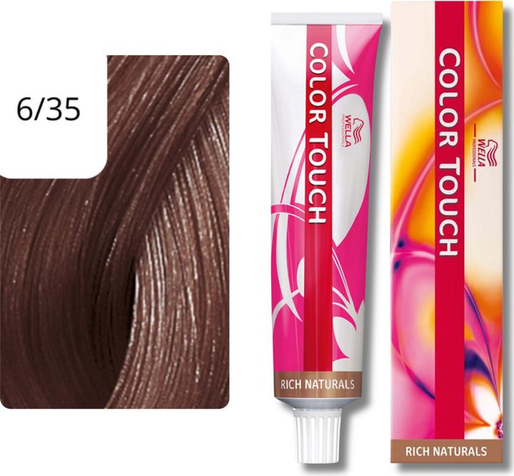 Produktbild Wella Color Touch Rich Naturals (6/35 dunkelblond gold-mahagoni)