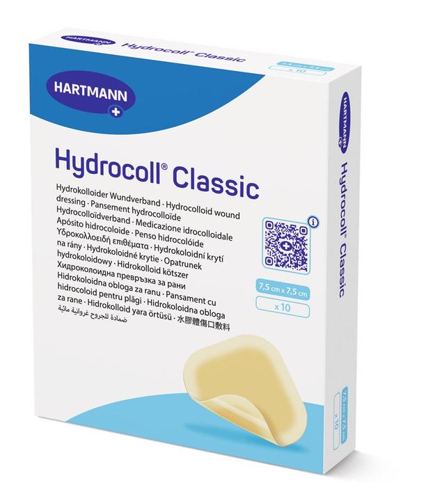 Actual product image IVF Hartmann Hydrocoll Classic 7.5x7.5cm 10 Stk (10 x)