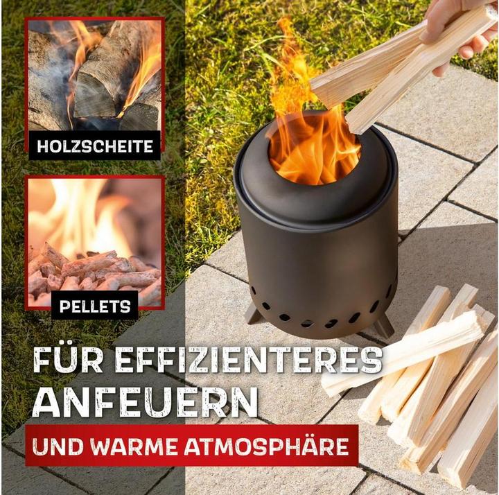 Produktbild Landmann Rauchfreie Feuerschale für Garten & Camping (18 cm)