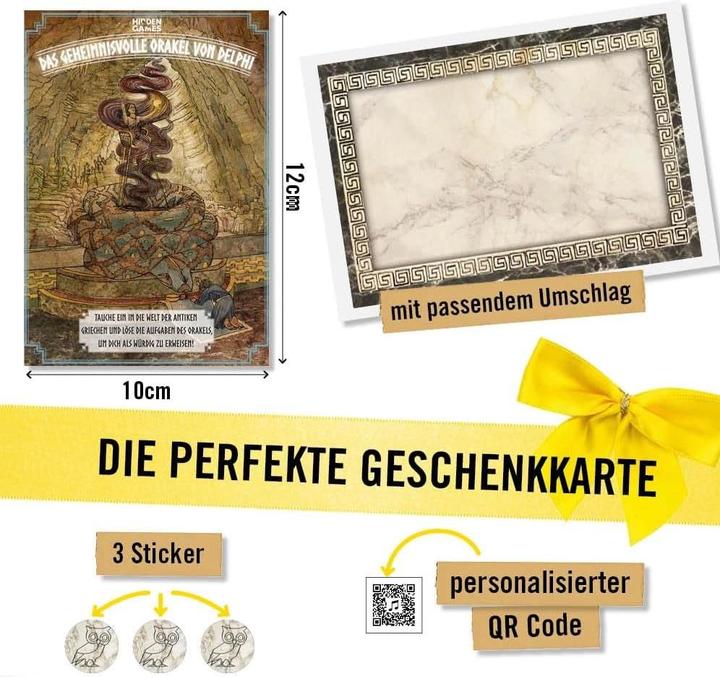 Produktbild Magni Escape Spiel Hidden Games Das Orakel Rätselkarte (Deutsch)
