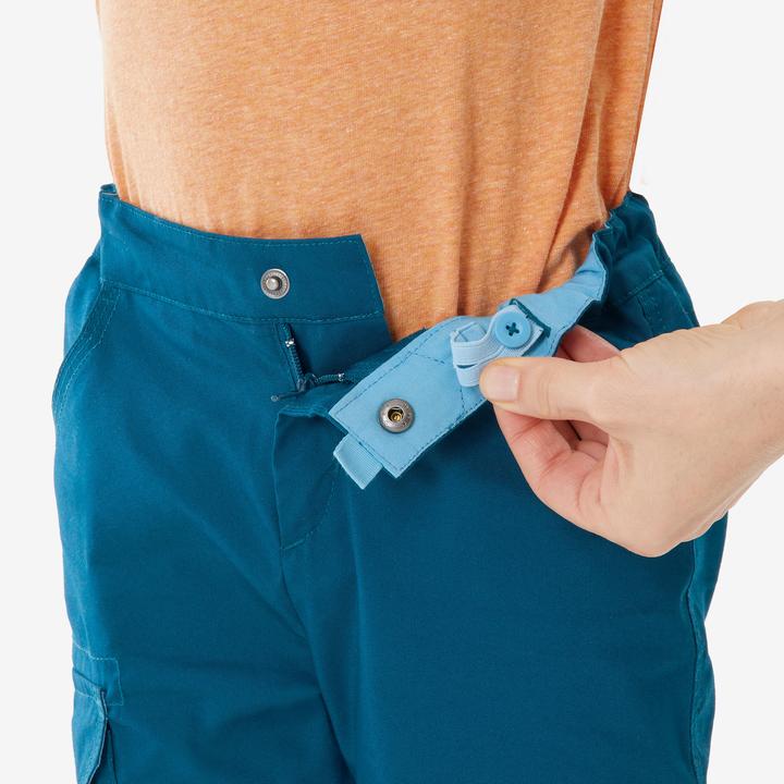 Actual product image Quechua Wandershorts MH500 Kinder Grösse 92–122 blau (122)