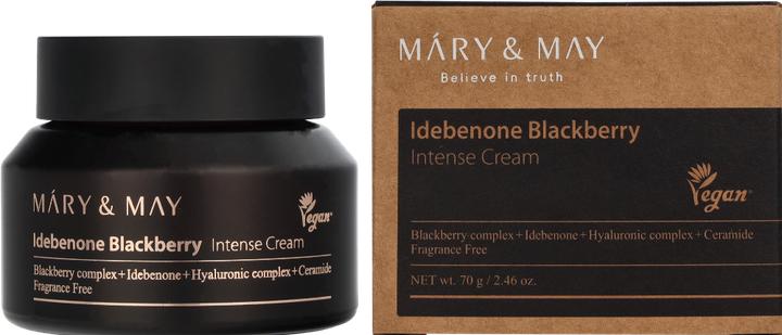 Actual product image Mary&May MARY & MAY - Idebenon Blackberry Intensive Cream 70g (Day cream)