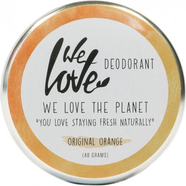 Actual product image We Love The Planet DEOCREME - Original Orange (Crème)