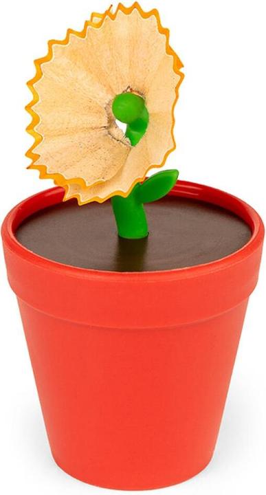 Actual product image Kikkerland Flower Pot Pencil Sharpener