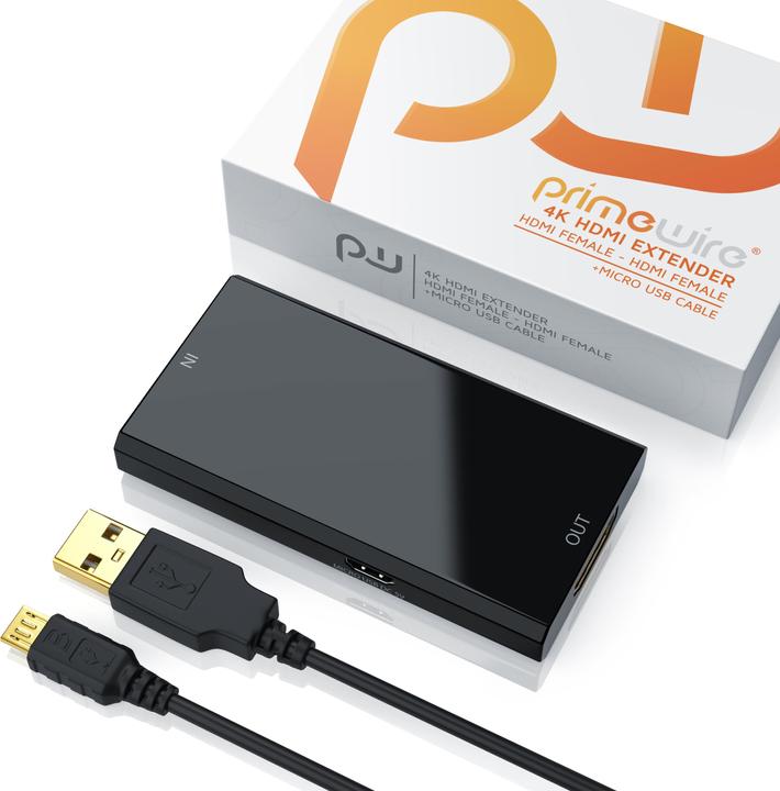 Produktbild Primewire HDMI 2.0b Extender / Verstärker UHD 2160p 60Hz, HDMI-Buchse zu HDMI-Buchse (0.75 m, HDMI)