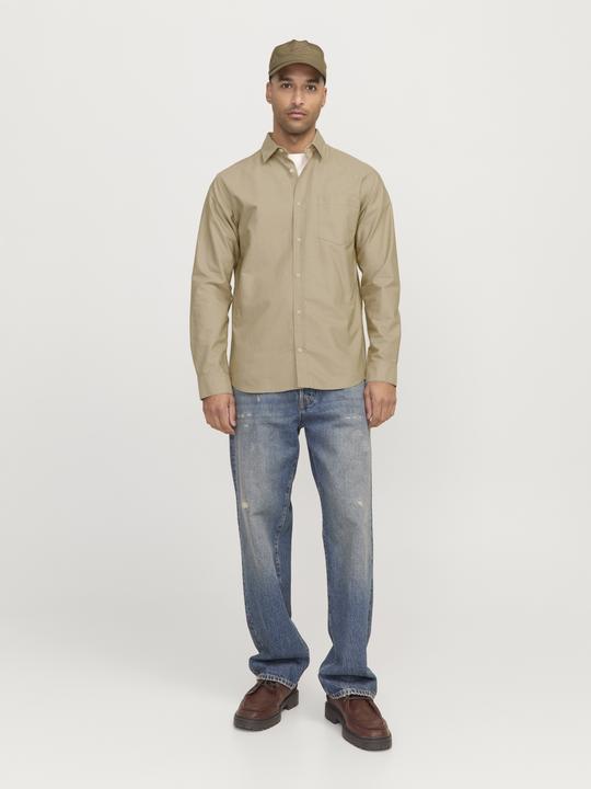 Actual product image Jack & Jones Rddlesner Oxford Solid Shirt L/S Noos (L)
