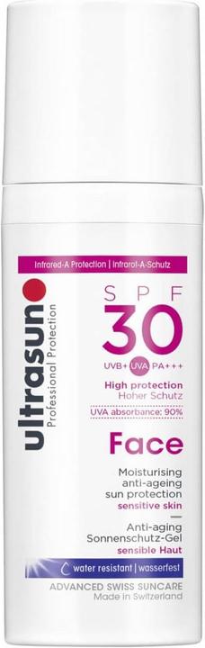 Actual product image Ultrasun Face (Sun cream face, SPF 30, 50 ml, 90 g)