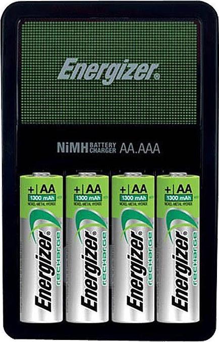 Produktbild Energizer Recharge Maxi (4 Stk., AA, 2000 mAh, Ladegerät inkl. Akku)