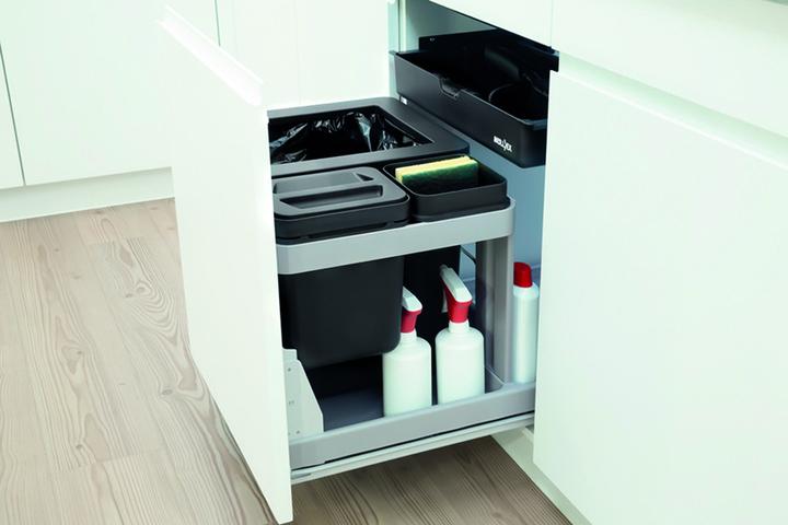 Produktbild Müllex 12 x Abfall-Auszugssystem BOXX55/60-R Bio (41 l)