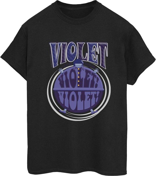Willy Wonka & the Chocolate Factory Violet Turning Violet TShirt (3XL)