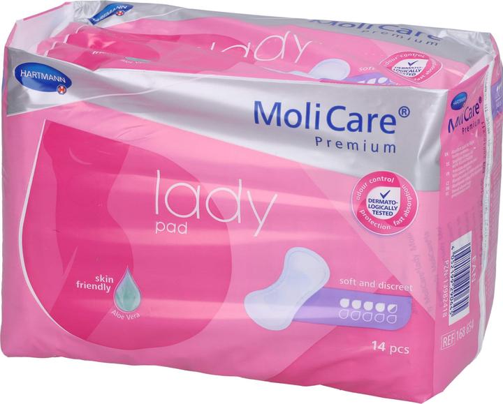 Actual product image MoliCare Lady Pad 4.5 drops (14 x, XL, Large)