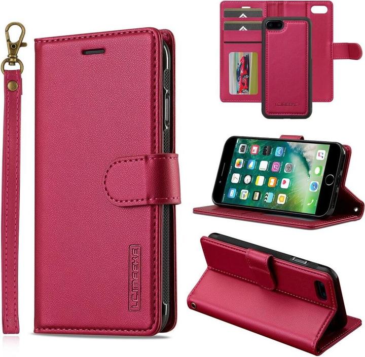 Image du produit LC.Imeeke iPhone SE / 8 / 7 - Teilbare Brieftasche 2-in-1 Handyhülle (Apple iPhone 7, Apple iPhone 8, Apple iPhone SE (2ème génération), Apple iPhone SE (3ème génération))
