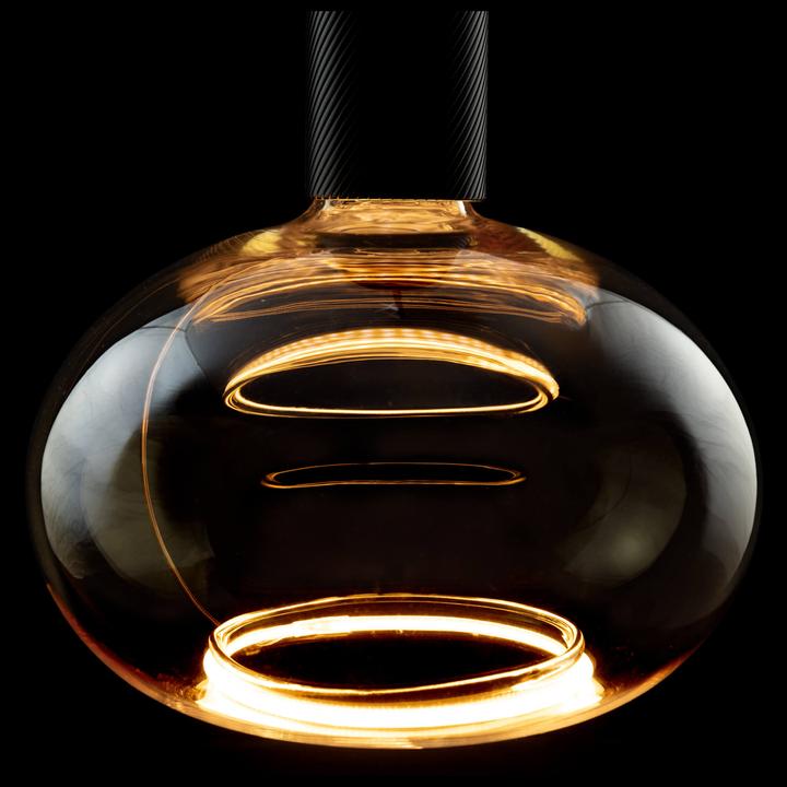Produktbild Segula LED Floating Oval 200 gold E27 dimmb. (E27, 4.50 W, 300 lm, 1 x, G)