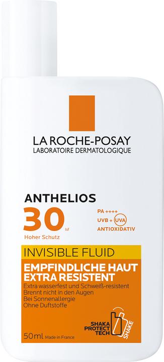 La Roche Posay Anthelios Invisible Fluid (Sonnencreme Gesicht, SPF 30, 50 ml, 74 g)